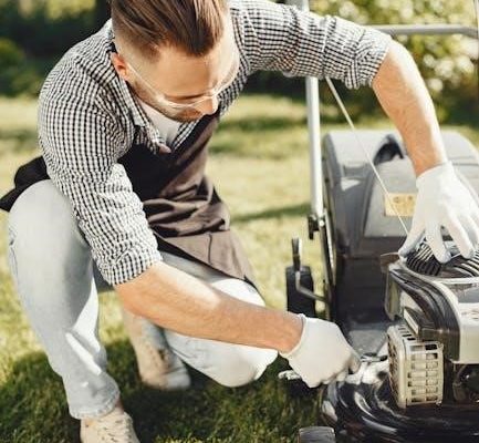 yardworks lawn mower owner’s manual